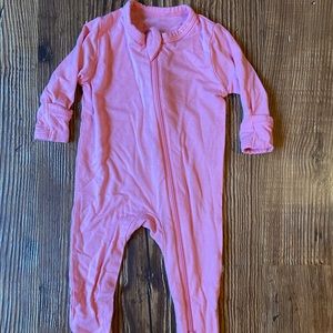 Kyte Baby Zippered Footie in Rose